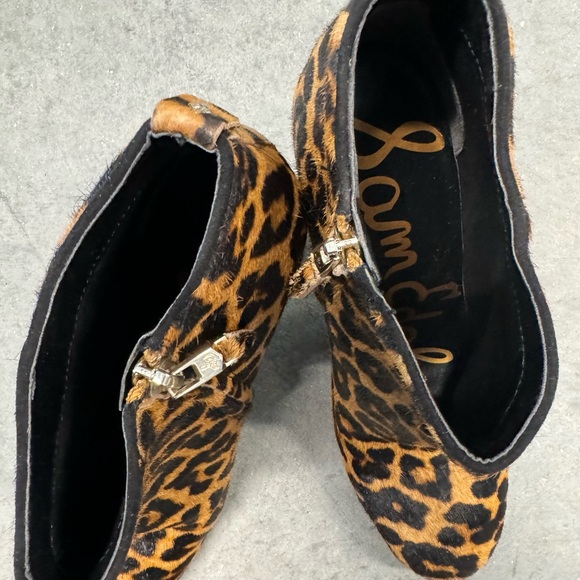 Sam Edelman leopard boots 8.5 - Picture 3 of 7